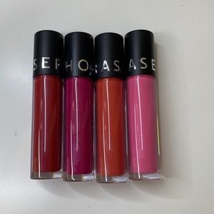 SEPHORA LUSTER MATTE LIPSTICKS